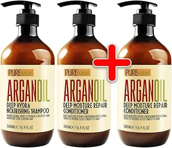Amazon.com : PURE NATURE Moroccan Argan Oil Shampoo and