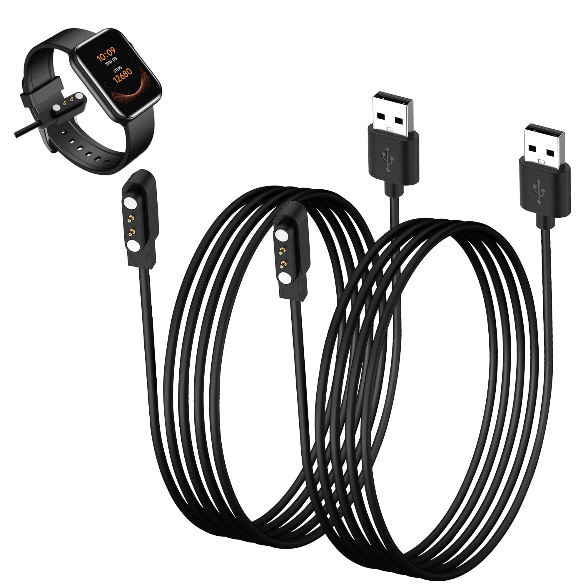 Cavo Ricarica Per CMF Nothing Watch PRO - USB Per Smartwatch E Fitness Tracker - Foto 2