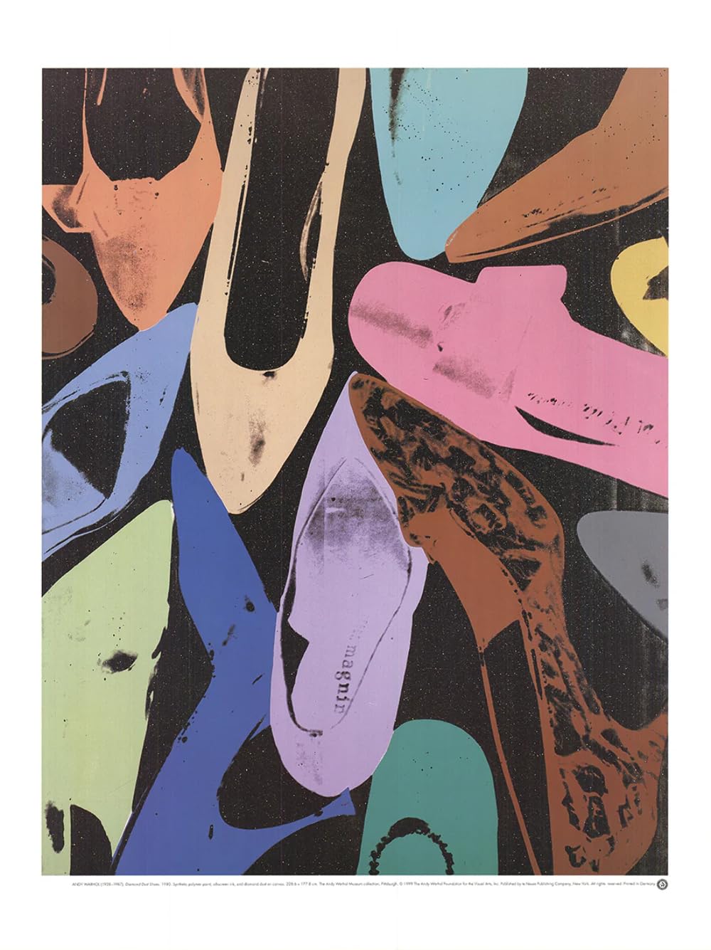 アンディ　ウォーホル　shoes ポスター　希少　ポップアート Amazon.com: Andy Warhol Diamond Dust Shoes 31.5