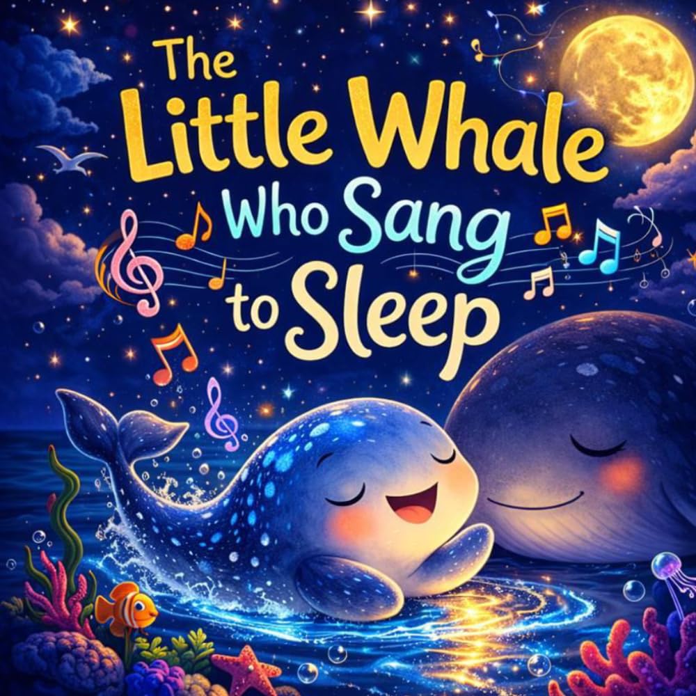 The Little Whale Who Sang to Sleep: A Gentle Ocean Bedtime Story for Toddlers About a Little Whale, a Sleepy Song, and Falling Asleep Under the Moonlit Sea (Sleepy Little Animals)