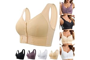 Moona Bra: Front Closure, Breathable Bra for Seniors