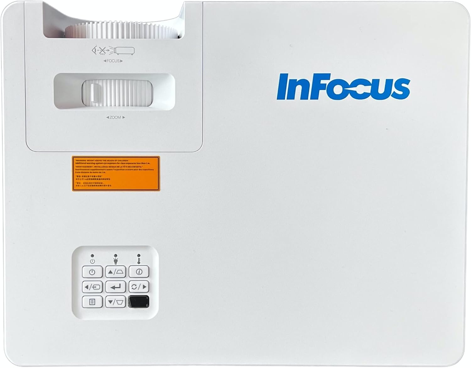 InFocus Core INL144 3D Ready DLP Projector - 4:3 - Ceiling Mountable - White