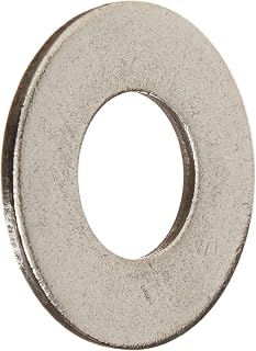 18-8 Stainless Steel Flat Washer, Plain Finish, 3/4" Hole Size, 13/16" ID, 1-3/4" OD, 0.105" Nominal Thickness (Pack of 25)