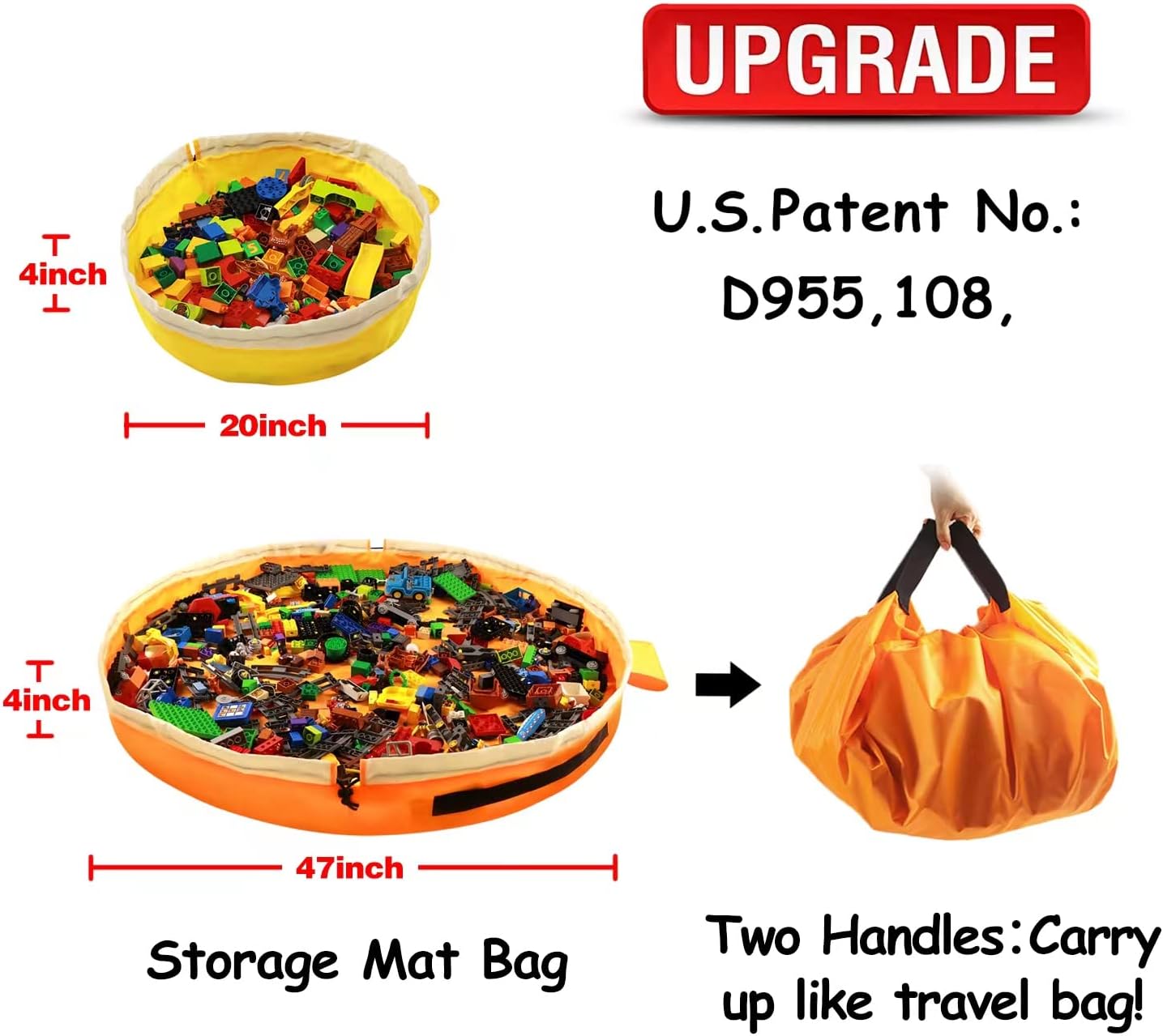 Storage Mat Bag Lego Drawstring Mat Lego Drawstring Playmat