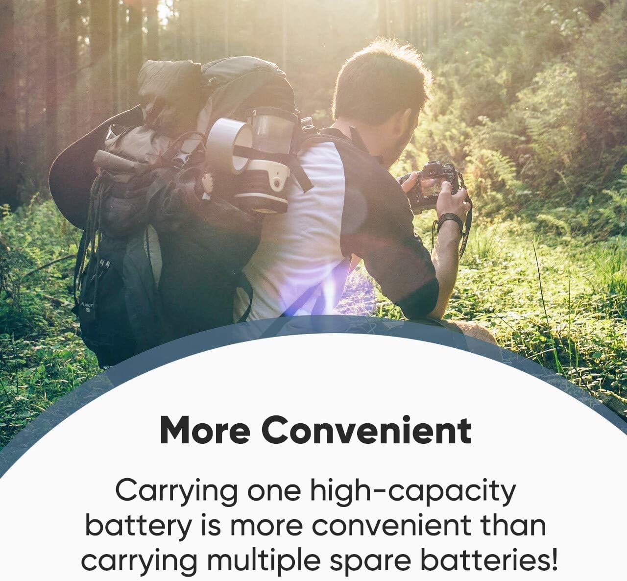 2-Pack NP-FW50 Battery, 1800mAh for Sony ZV-E10, Alpha a6500, Alpha a6300, Alpha a6000, Alpha a7 II, Alpha a7R II, Alpha a7S II, Alpha a5000, Alpha a5100 Camera - Image 4