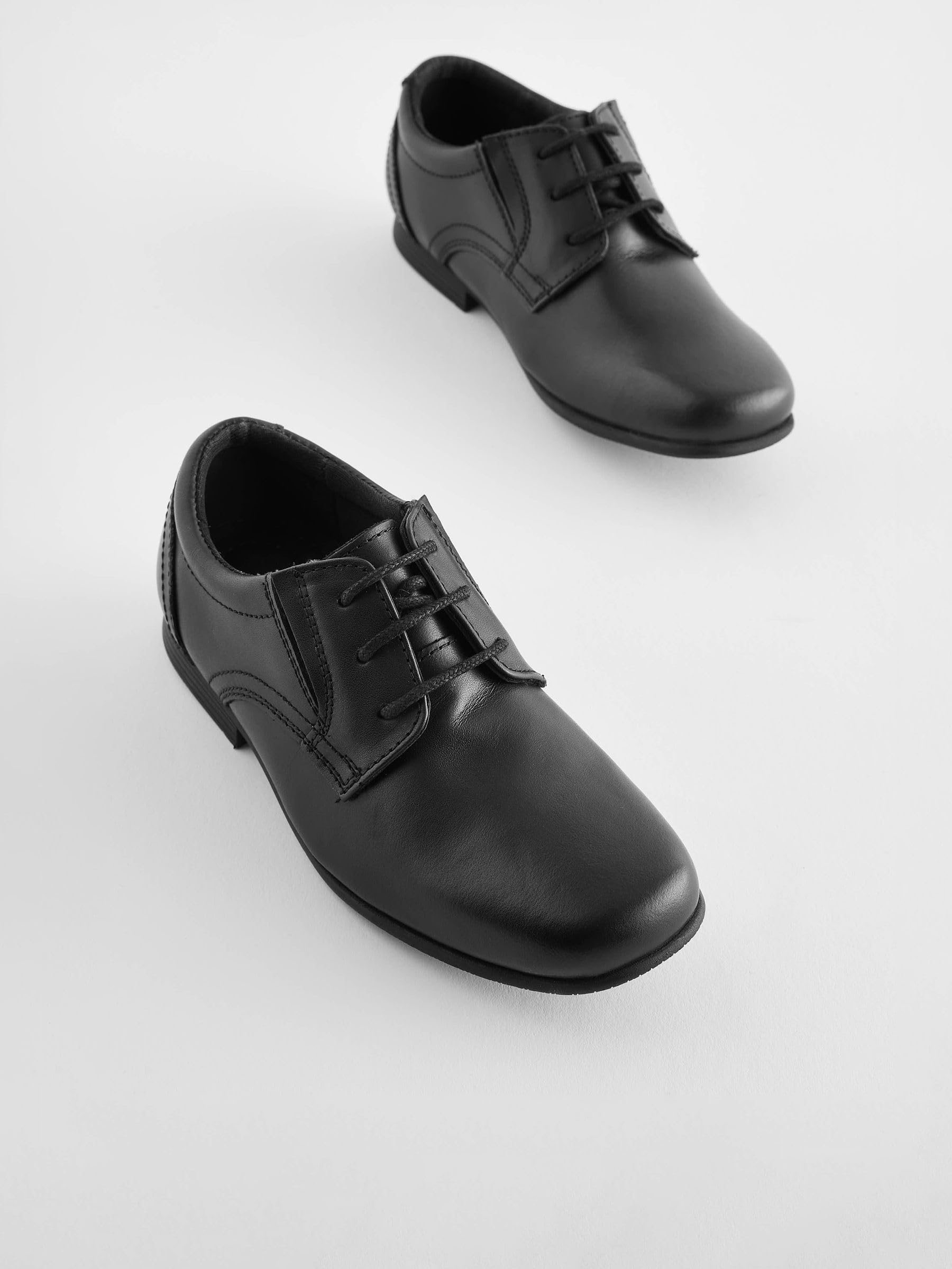 NEXT Ragazzo Scarpe Stringate in Pelle per la Scuola