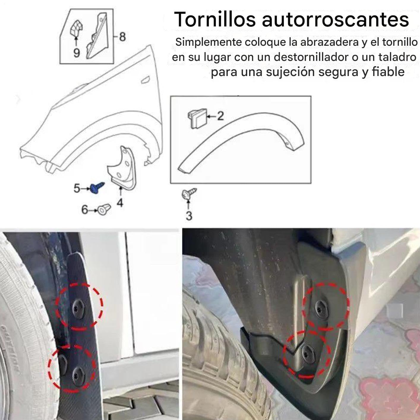Automotive Screws & Staples - Vehicle U Nut & Clip | Dashboard, Bumper & Interior Metal Fixing Accessories - 2