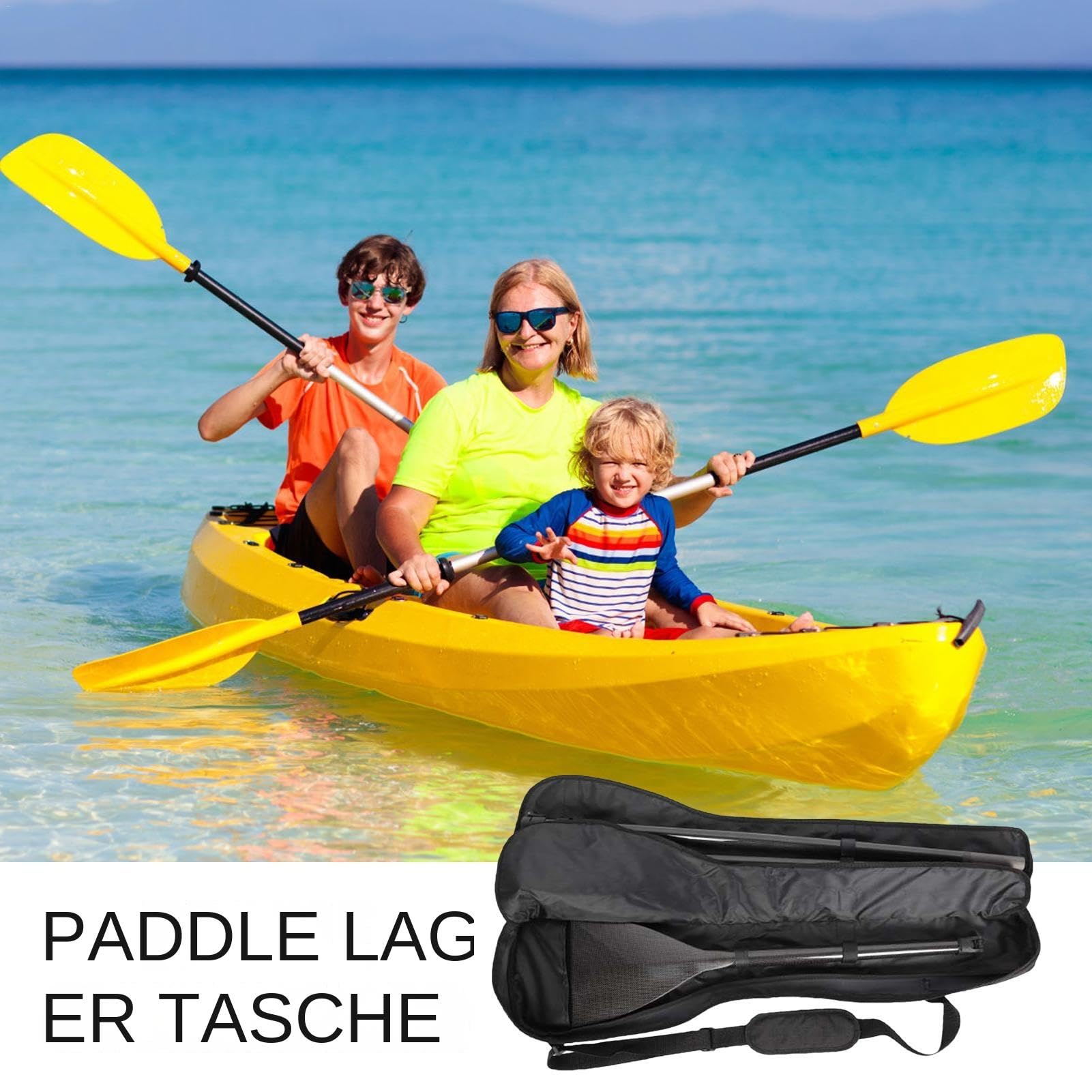 Paddeltasche für Outrigger-Kanu-Paddel oder Drachenboot-Paddel wasserdichte Paddel Innenhülle