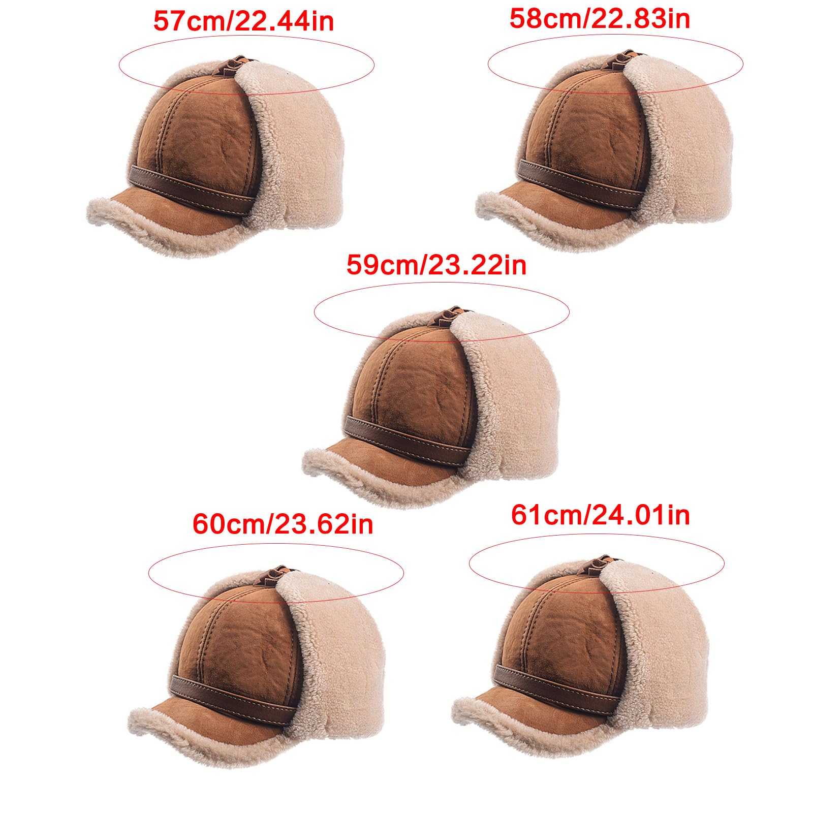 Gorro con solapa para las orejas, para deportes al aire libre, gorras, calavera, resistente al viento, senderismo, esquí, gorras, gorras, gorras, lana de oveja gruesa