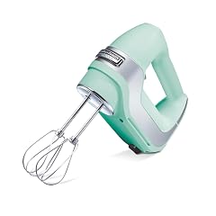 Hamilton Beach Professional 5-Speed Electric Hand Mixer with Snap-On Storage Case QuickBurst Stainless Steel Twisted Wire Beaters and