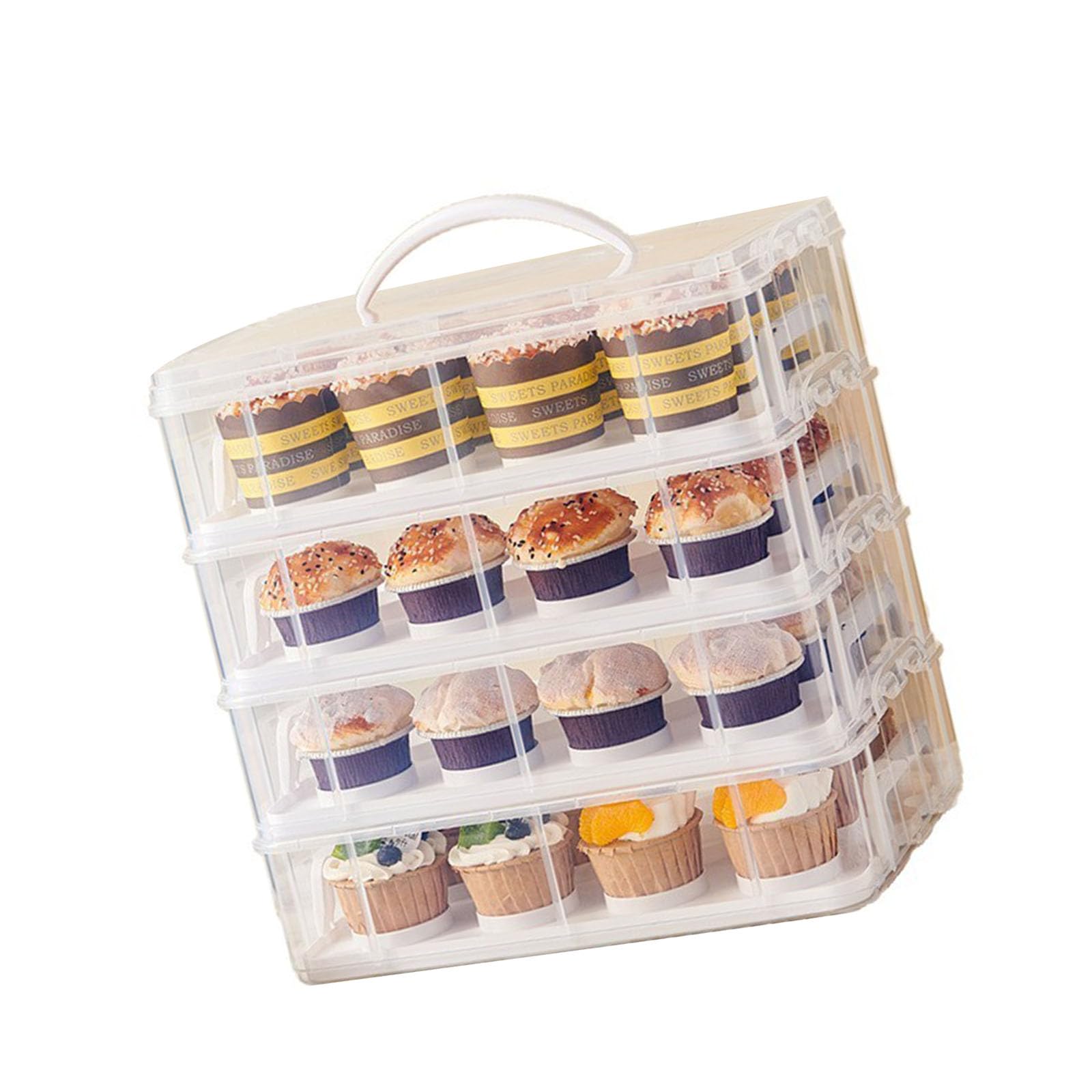 Oxxggkao Like Stackable Dessert Moving Case Leak Proof Construction for Catering Providers Thin Bag