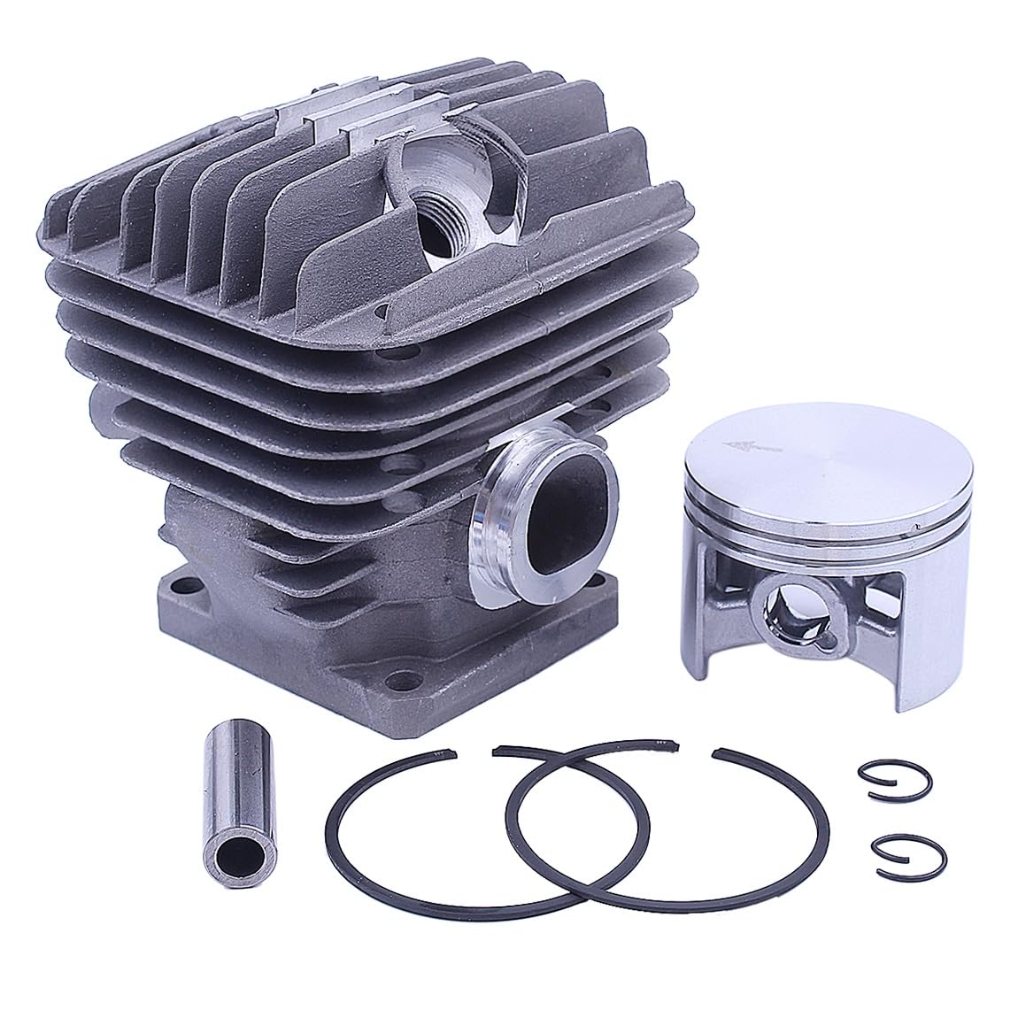 Kit de pistón de Cilindro de 52mm for Stihl MS460 046, ajustador de Cadena de línea de Filtro de Aceite Combustible, Accesorios de Motor de Motosierra de 2 Tiempos [Reemplazo]