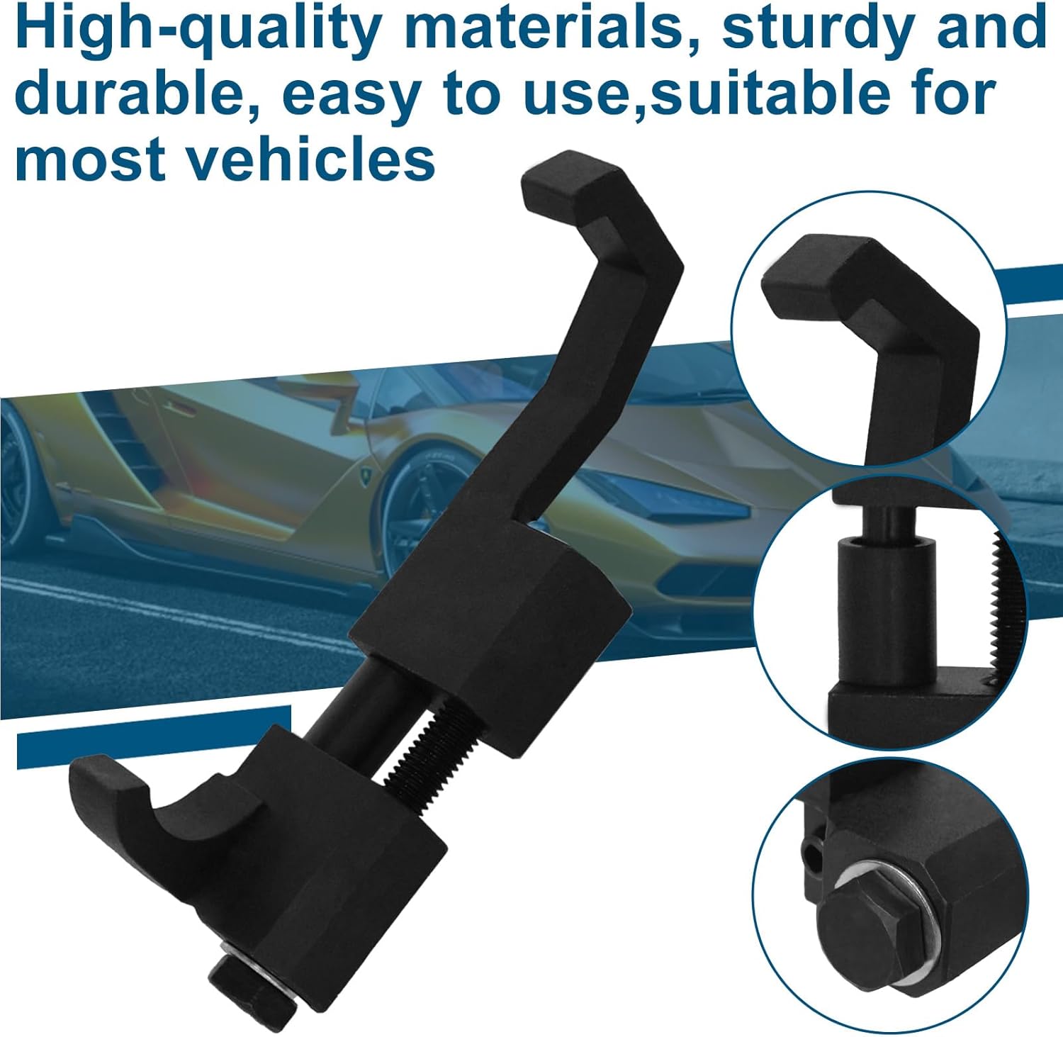 5460 Belt Tensioner Compressor Tool Kit,Heavy Duty Serpentine Belt Tensioner Tool for Automotive Repair,Universal Belt Tensioner Repair Kit for Car,Truck, SUV