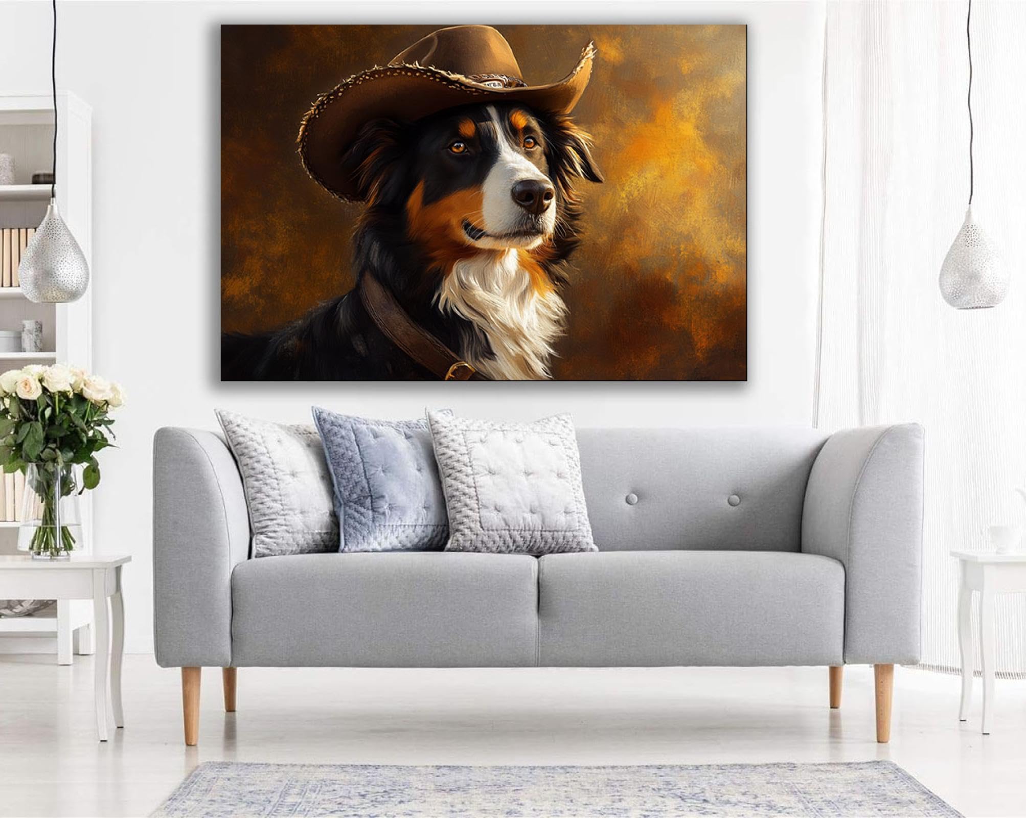 Amazon.com: GFRXWWR Wildlife Canvas Pictures Wall Art, for living