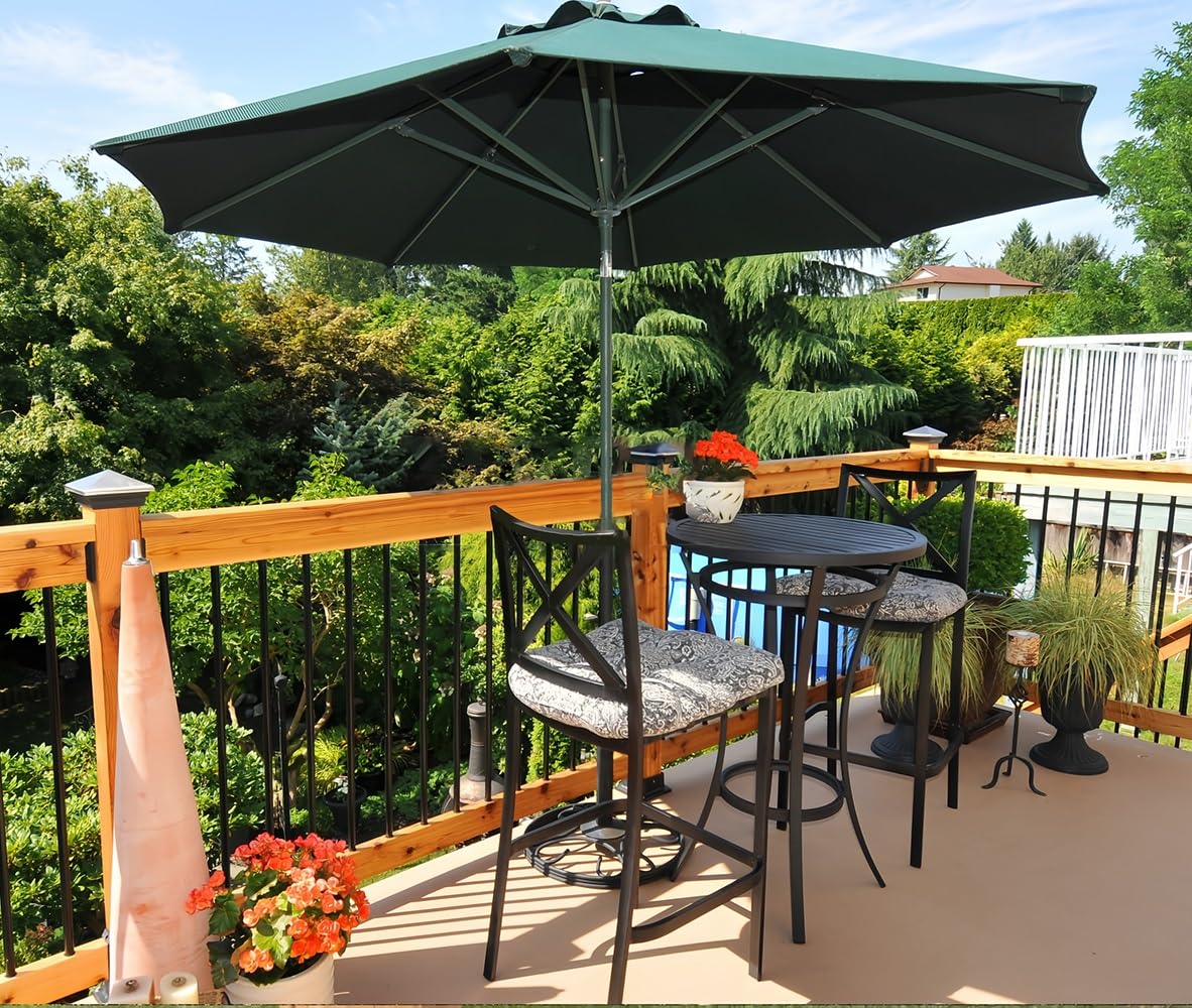 Copertura di sostituzione per ombrellone da giardino, da 2.0 m a 3.50 m, 6/8 Stecche, ombrellone da spiaggia, patio, balcone, all'aperto, campeggio, protezione solare, baldacchino ricambio