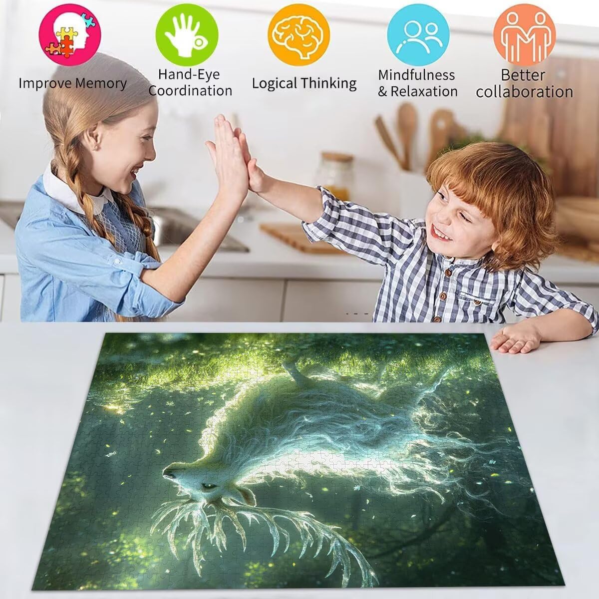Puzzle Erwachsene 2000 Teile REH Traum Educa Jigsaw für Kinder ab 8 Jahren Mädchen Jungen, Erwachsene Impossible Klassische Puzzles Schwer, Anspruchsvoll Spielspaß, Als Familienspiel 70x99cm t-500
