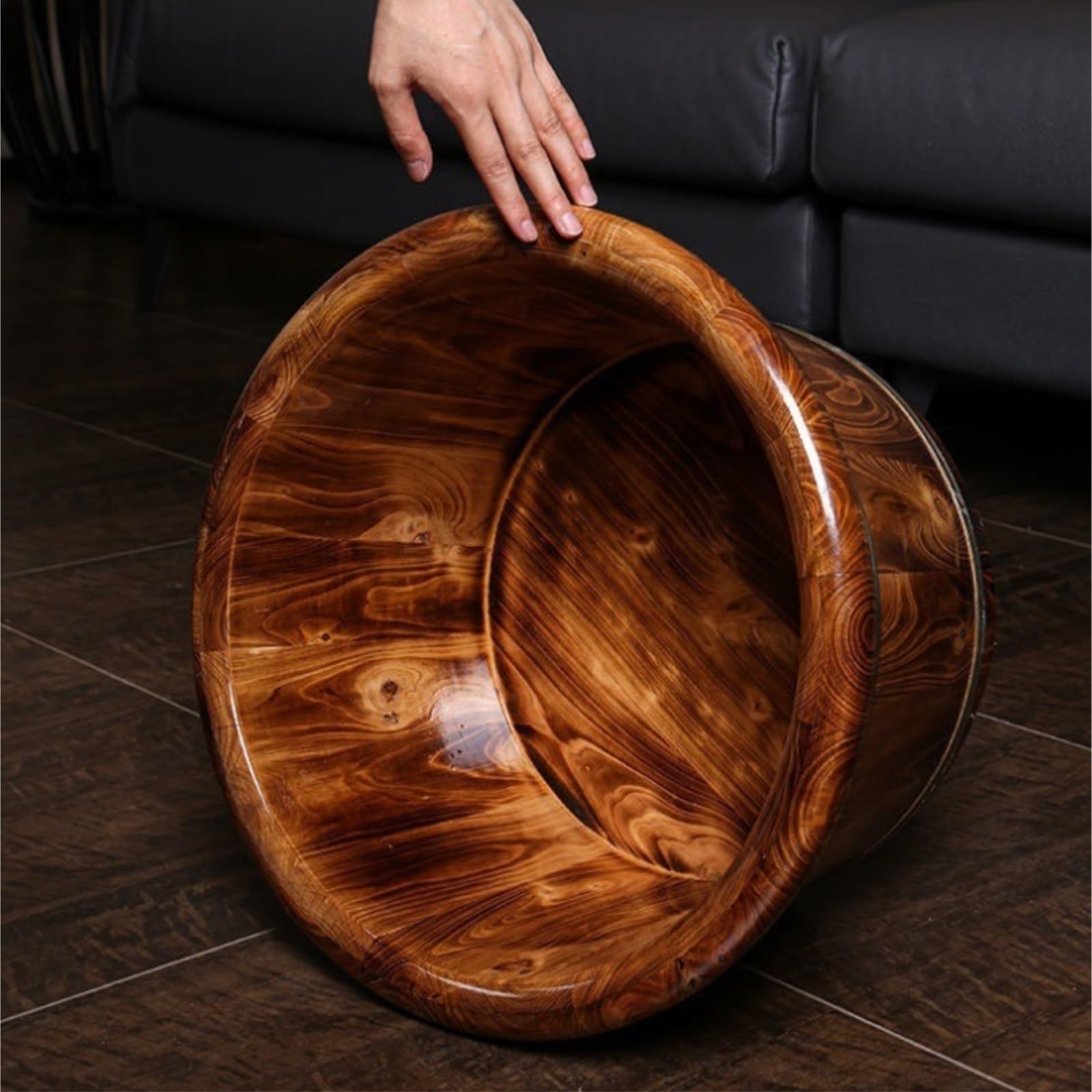 Fußbad Fussbad Fußwanne Fußbad Barrel Massivholz Verdicken Fuß Becken Holz Eimer Fuß Spa Wanne Haushalt Fussbadewanne