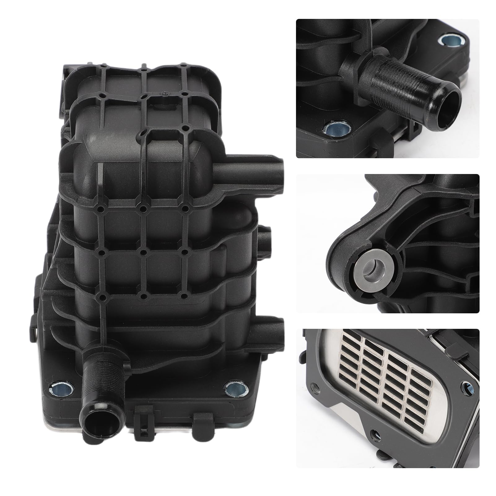 EGR - Carcasa de refrigeración con junta compatible con 308 508 Expert Boxer C4 C5 S-MAX Galaxy Mondeo 9807593080
