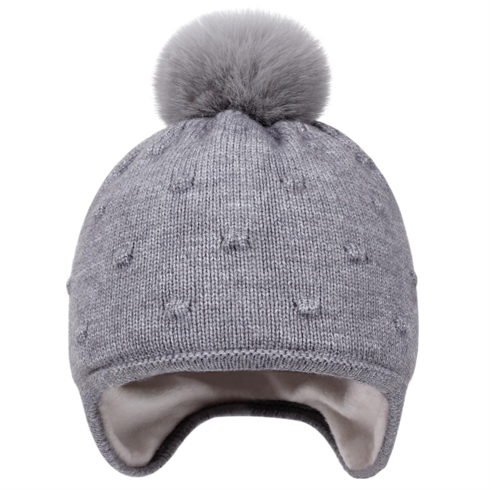 Bonnet Chaud écharpe Gants 3 en 1 Ensemble Chaud avec Doublure
