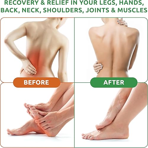 Miniatura 5 de Crema de alivio de neuropatía  Alivio de nervios de máxima fuerza para pies, dedos de los pies, manos, piernas con aloe vera, árnica, MSM vitamina