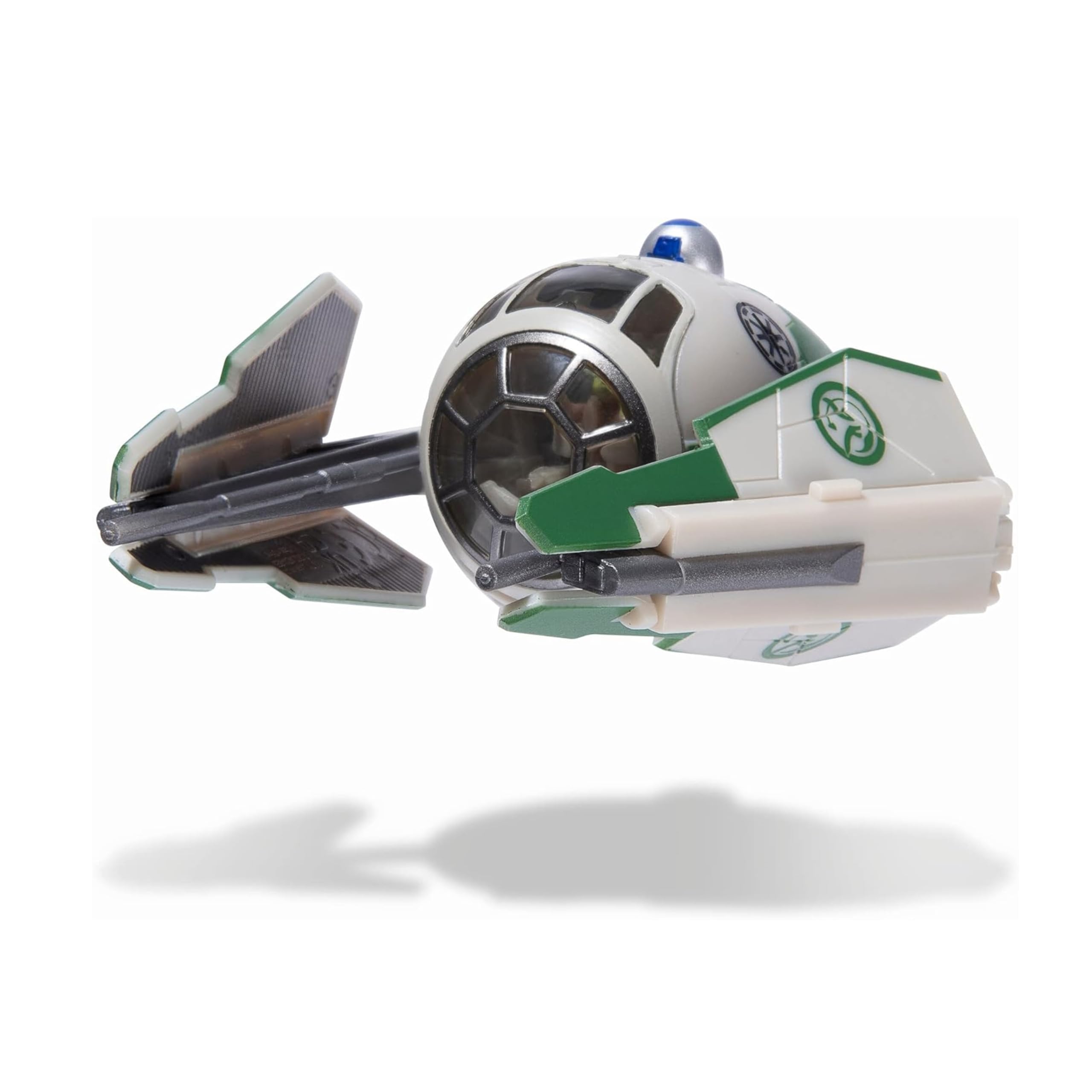 Bizak Star Wars Nave 8 cm Jedi Starfighter di Yoda, con 2 figure (62610008)