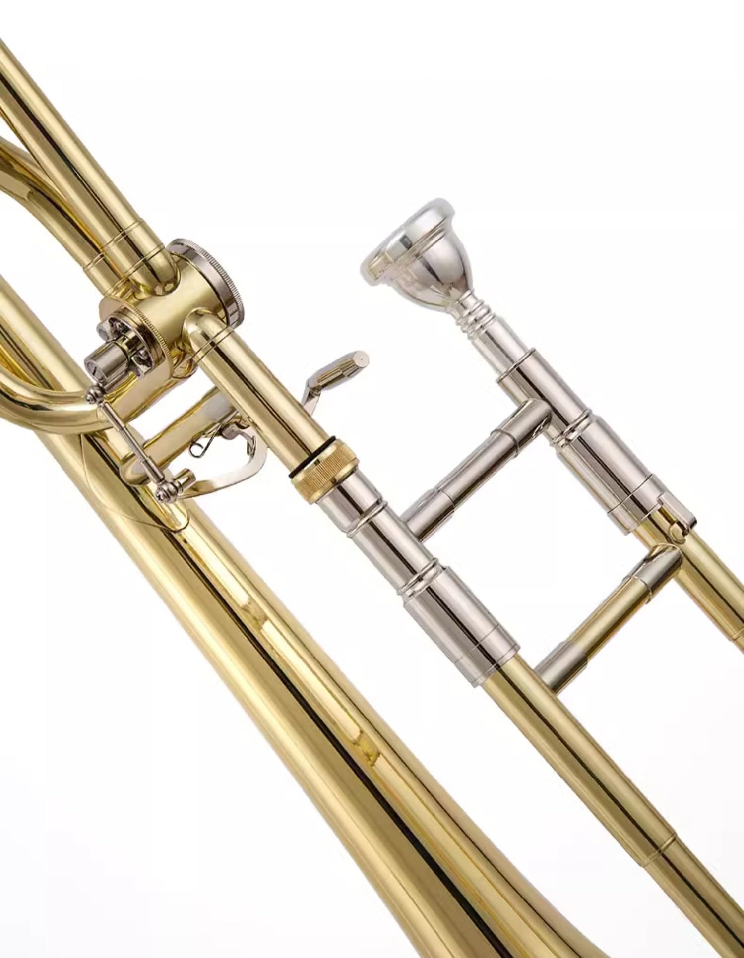 Tenorposaune In Der Tonart B Bis F Blechblasinstrument Für Erwachsene Profiposaune