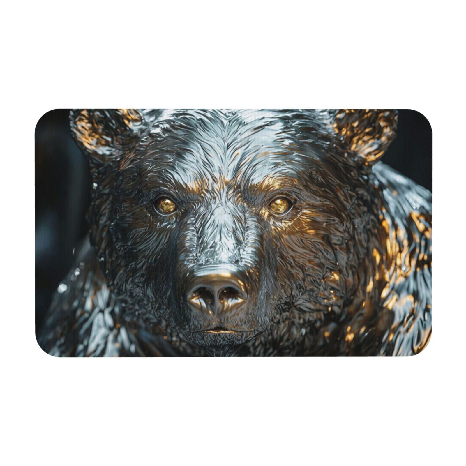 Tapis de bain antidérapant 50 x 80 cm de qualité supérieure lavable