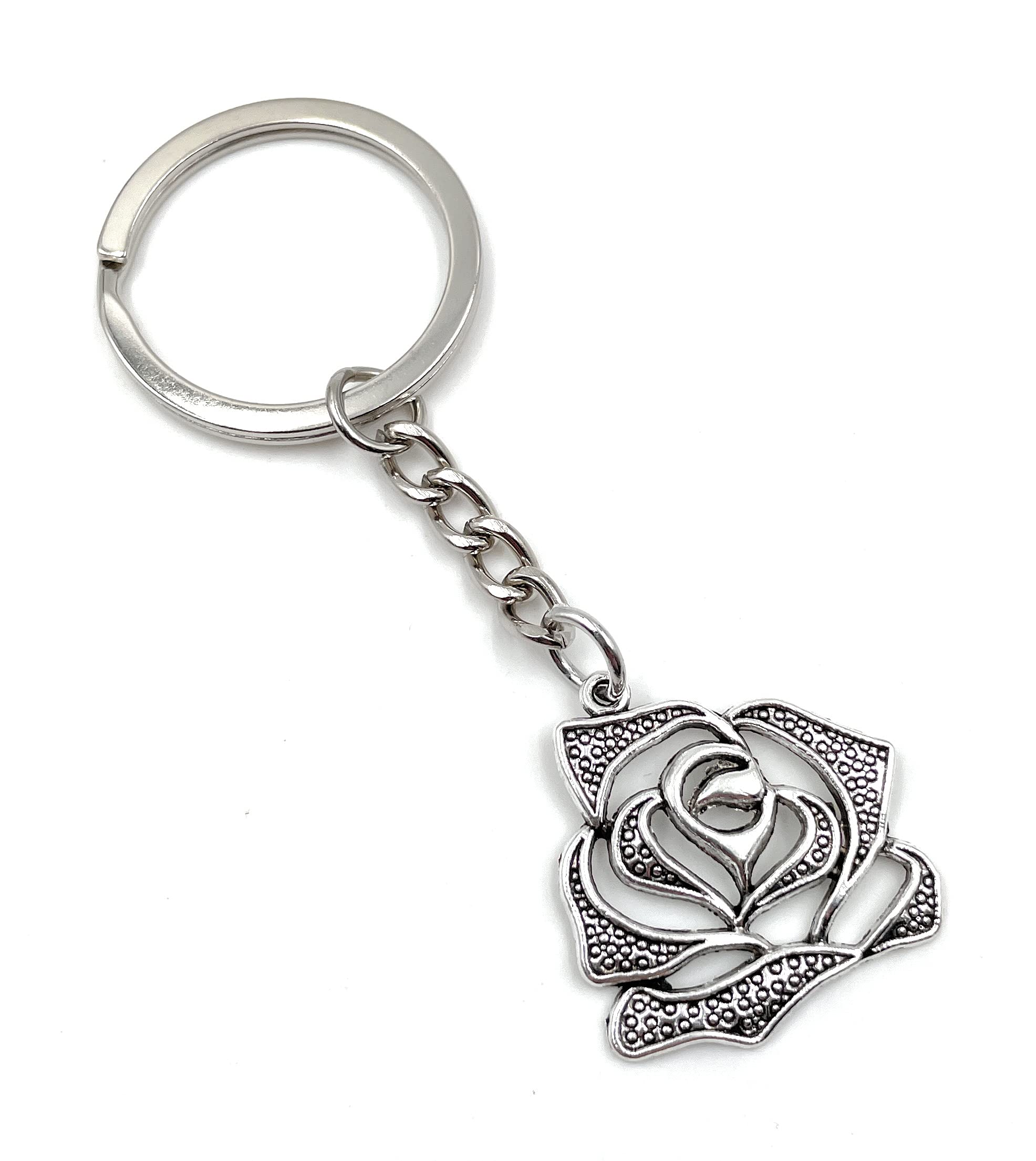Anello a forma di rosa in oro rosa 18k lucido e satinato Anna Maria