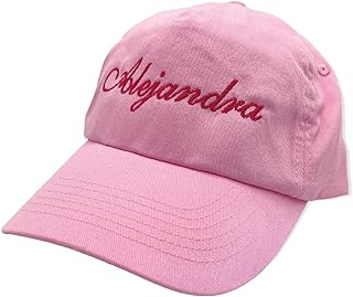 Gorra de béisbol Personalizada con Nombre Bordado. Bordado Variedad de Colores y Opciones de personalización. Gorras para niños y Adultos.