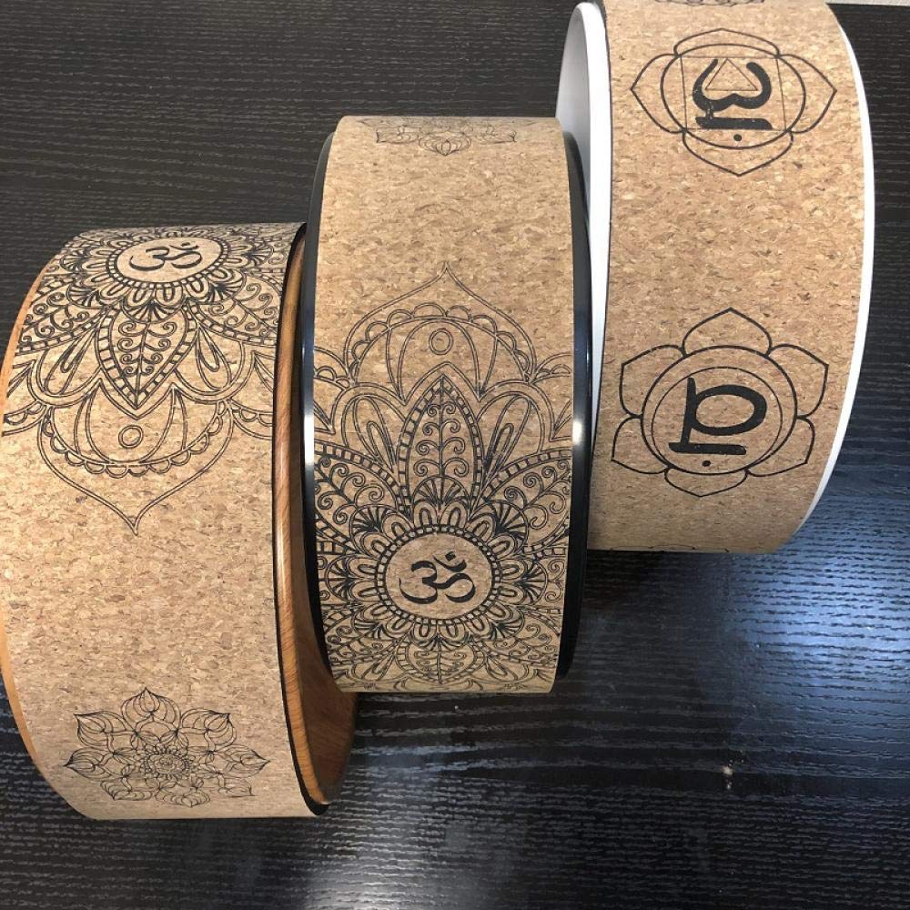 Anillo de yoga, herramienta de entrenamiento de madera suave para pilates y culturismo, ideal para entrenamiento de abdominales y ejercicios de gimnasio en casa