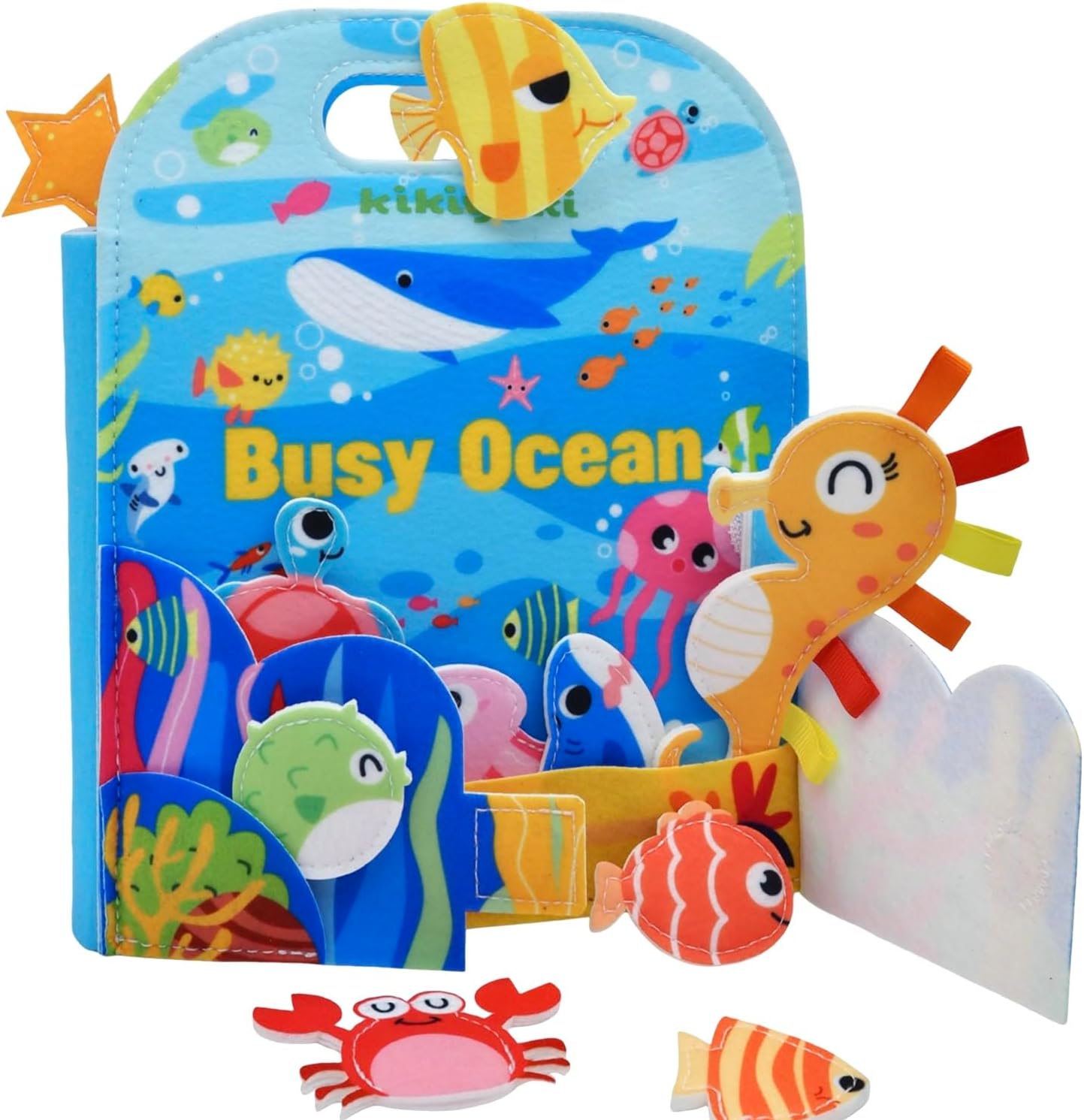 Busy Book for Toddlers 1-3, Busy Board for 1 Year Old, Quiet Books