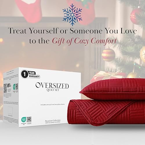 Vista 157 de Southshore Fine Linens, The Brickyard Collection -Juego de edredón ligero 02 - Hueso de ladrillo