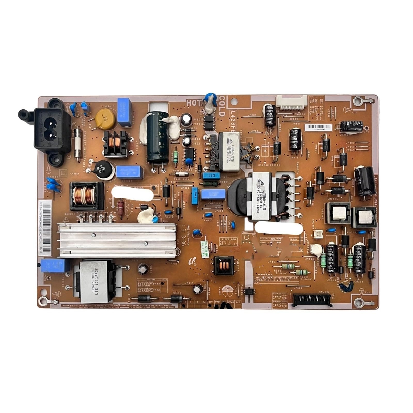 Pièces de carte d'alimentation for téléviseur BN44-00609E=BN44-00609 F=BN44-0609 D=BN44-60609 A Compatible avec le téléviseur LCD HG40NB670FFXZA