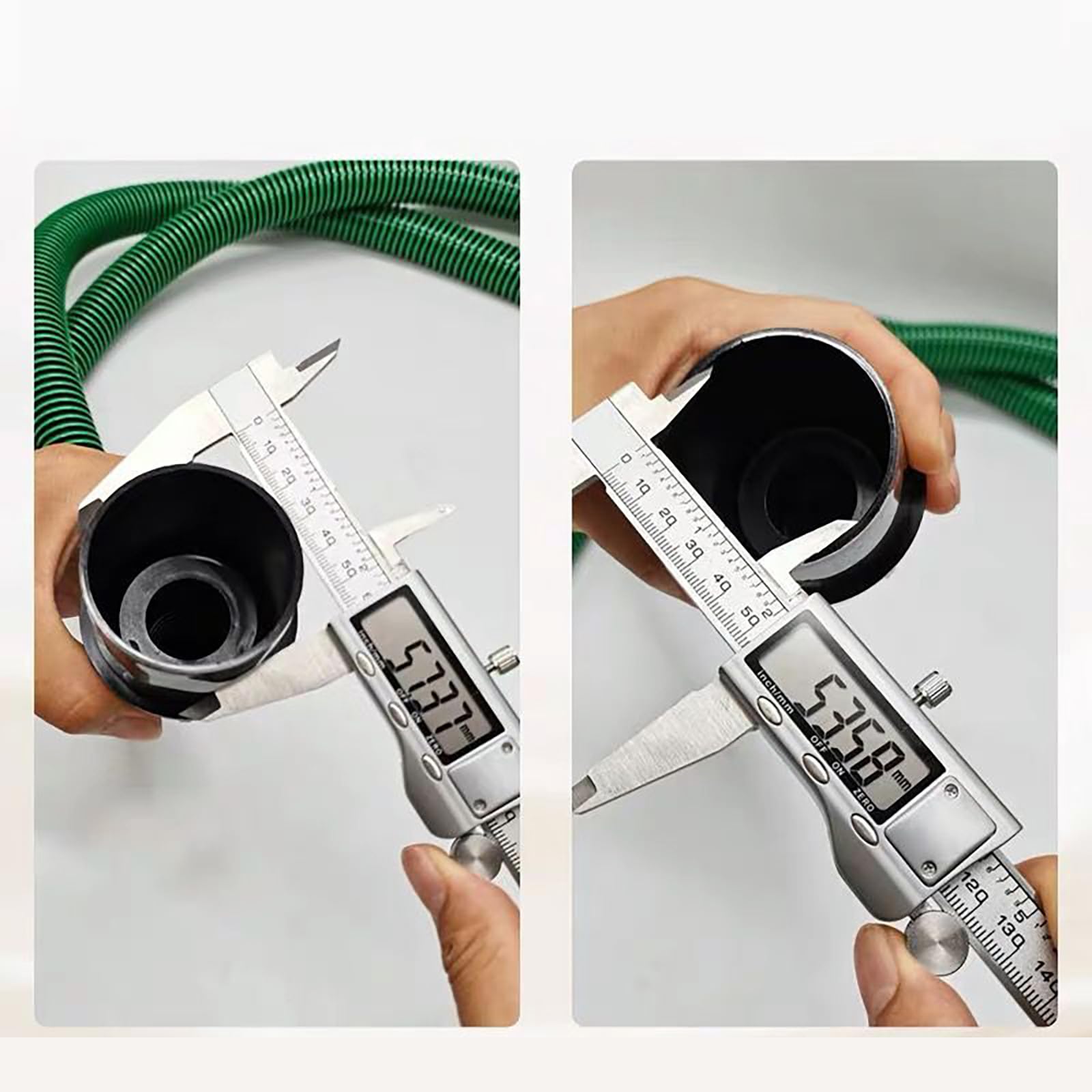 L - Manguera de rosca para aspiradoras, convertidores de tuberías suaves, accesorios de repuesto para carpintería