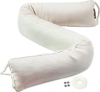 Vista 13 de MAGZO - Tapón de ruido para puerta; bloqueador de corrientes de aire, reductor de ruido, tapón de aire resistente para la parte inferior