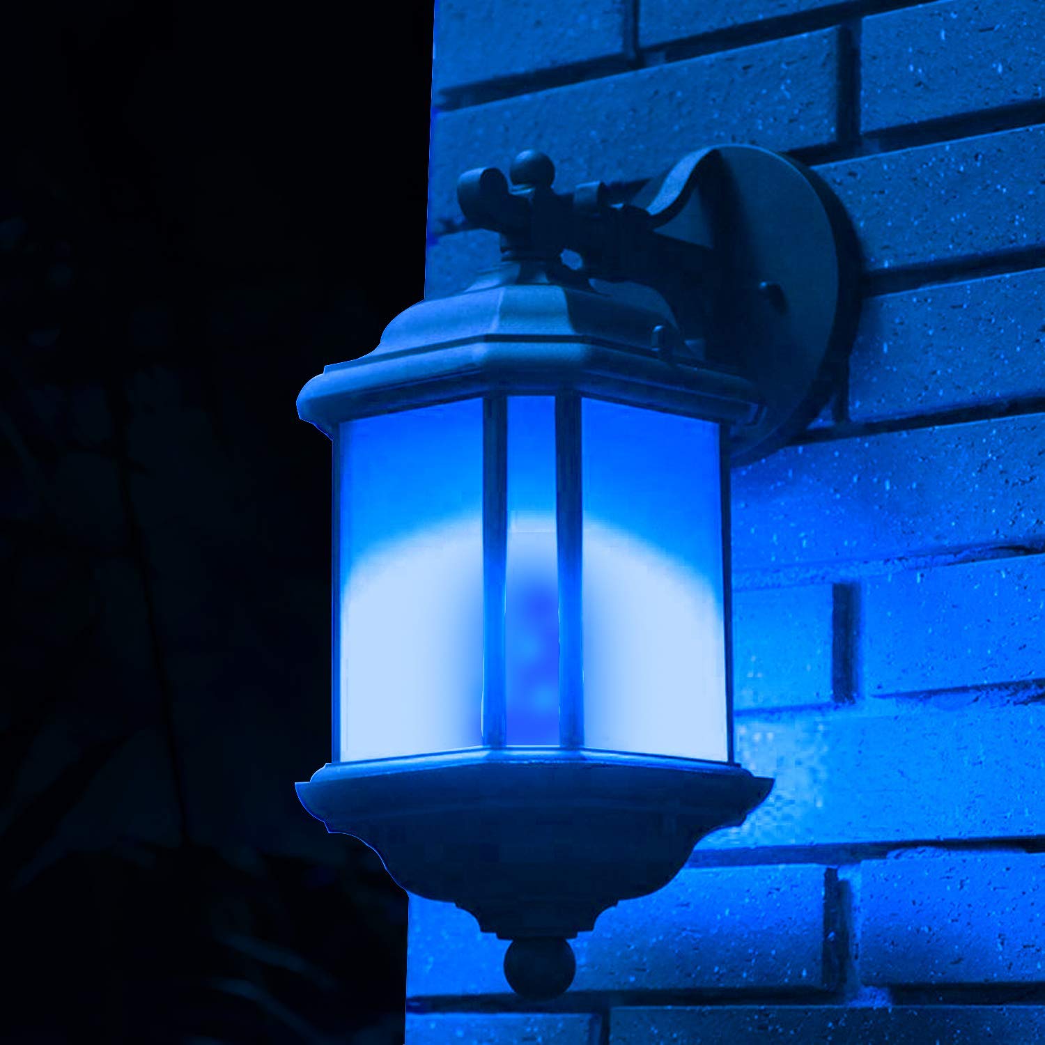 Lampade B22 Fiamma 6W 360°; Angolo del fascio 4 modalità LED effetto fiamma Lampadina emulazione sfarfallio Luce fuoco fiamma blu