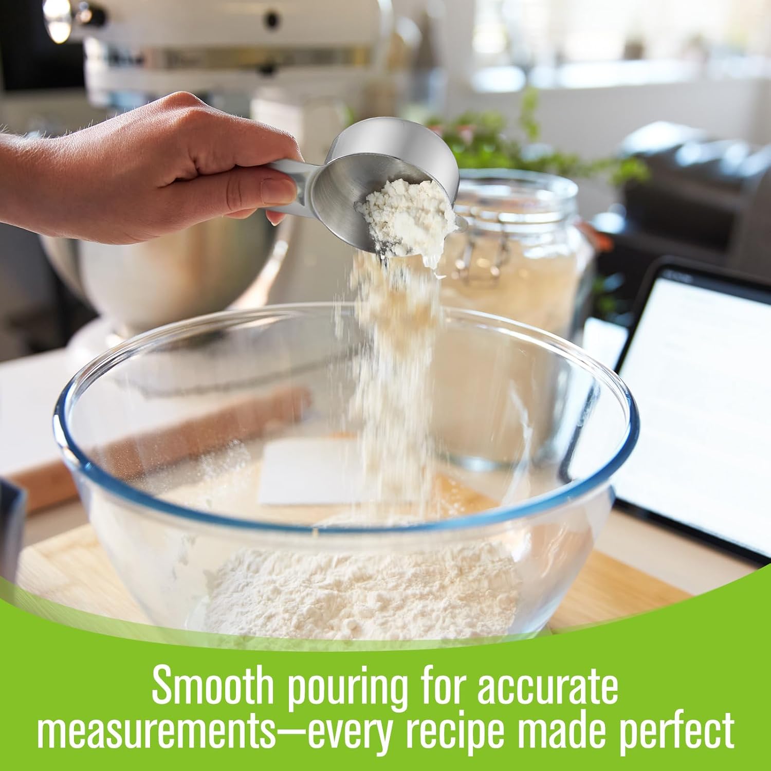 Honeydak 12 Pcs 1/4 Cup Stainless Steel Measuring Cup 60ml 2oz Single Metal Scoop for Wet and Dry Ingredients Sturdy Metal Dog Scoop Dishwasher Safe