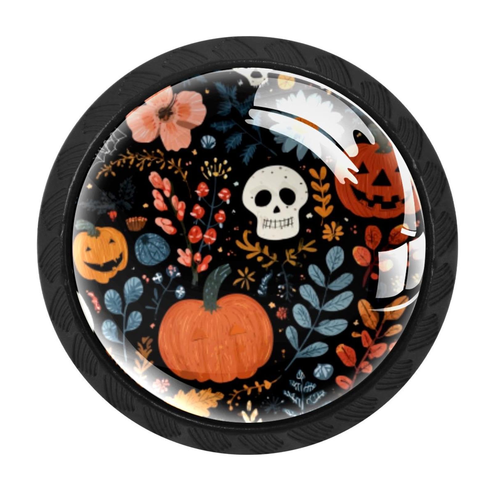 CHENZZZZ 4 Pack Halloween (12) Drawer Knob Cabinet Hardware