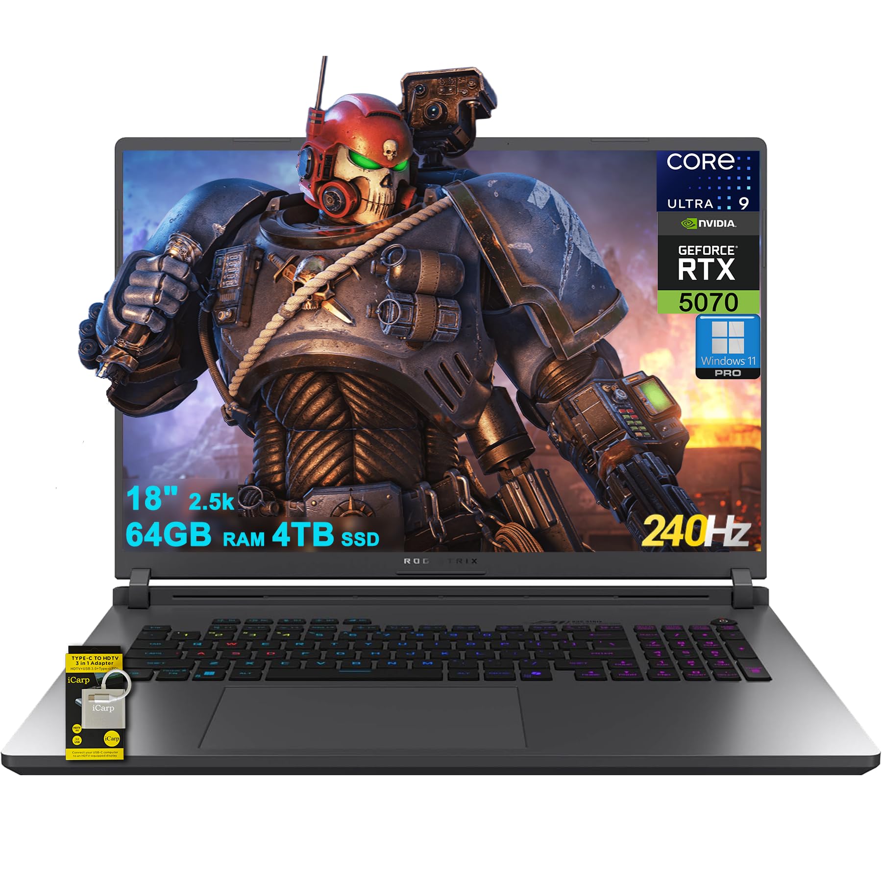 Amazon.com: ASUS ROG Strix G18 G815 Gaming AI Laptop 18