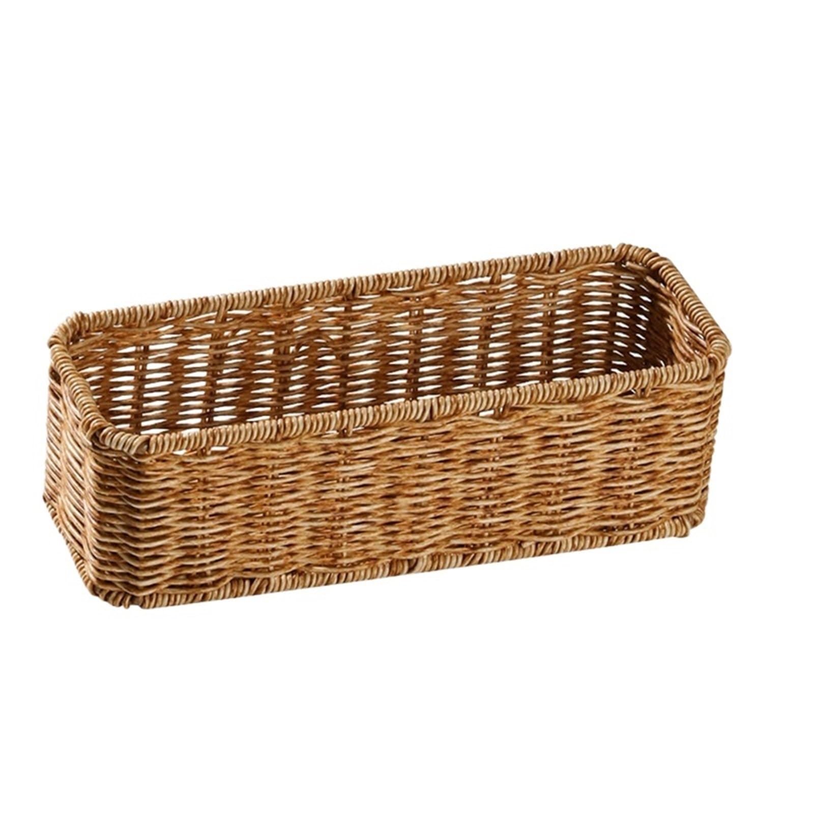 Folding Laundry Basket Household Storage Rectangular Hand Woven Large Box with Lid Bins Closet Organizer for Home Organizing