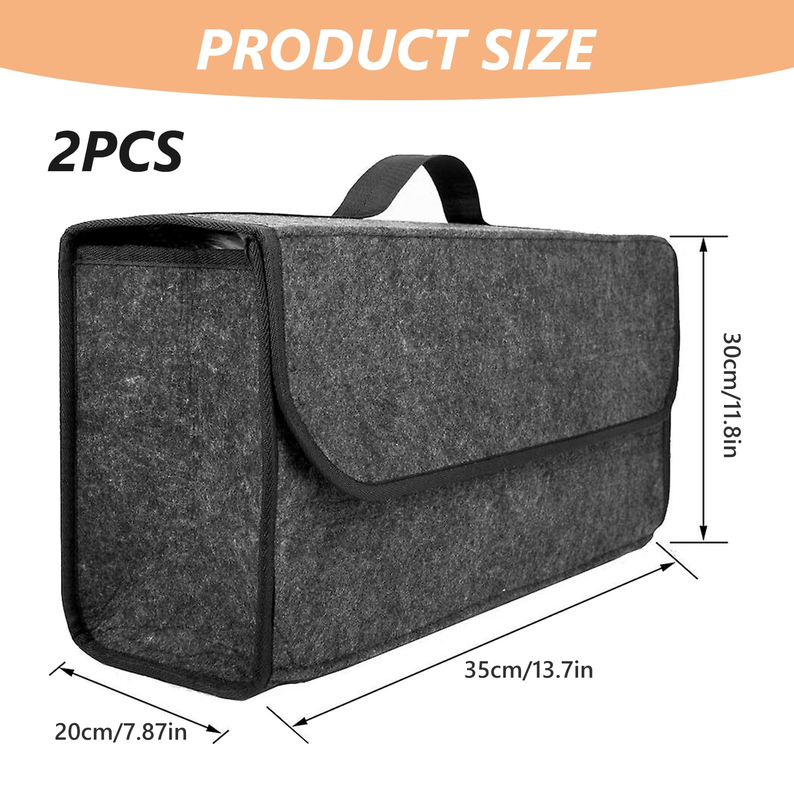 Auto Organizer Kofferraum Kofferraum Organizer XXL Faltbare Auto