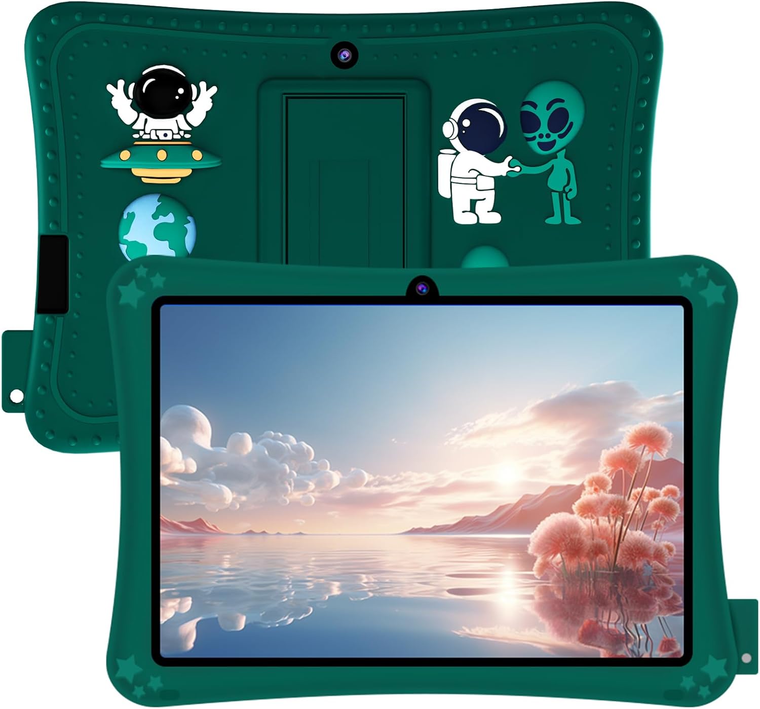 Kids Tablet Android 11 Tablets for Kids 2+32 GB Toddler Pad 1024×600 IPS Touch Screen Dual Camera WiFi 5.0 Parental Control with Proof Case (Green) Kids Tablet Android 11 Tablets for Kids 2+32 GB Toddler Pad 1024×600 IPS Touch Screen Dual Camera WiFi 5.0 Parental Control with Proof Case (Green)