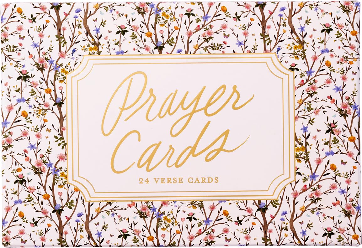 WORLD TRAVELERThimblepress Prayer Cards, 36 Double Sided Prayer & Scripture Cards, Gift Boxed, 4x6 Inch