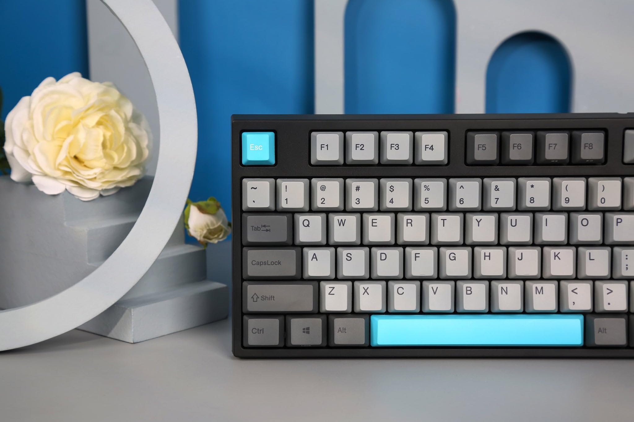 Amazon.com: Varmilo VPM87 Moonlight TKL White LED EC Keyboard