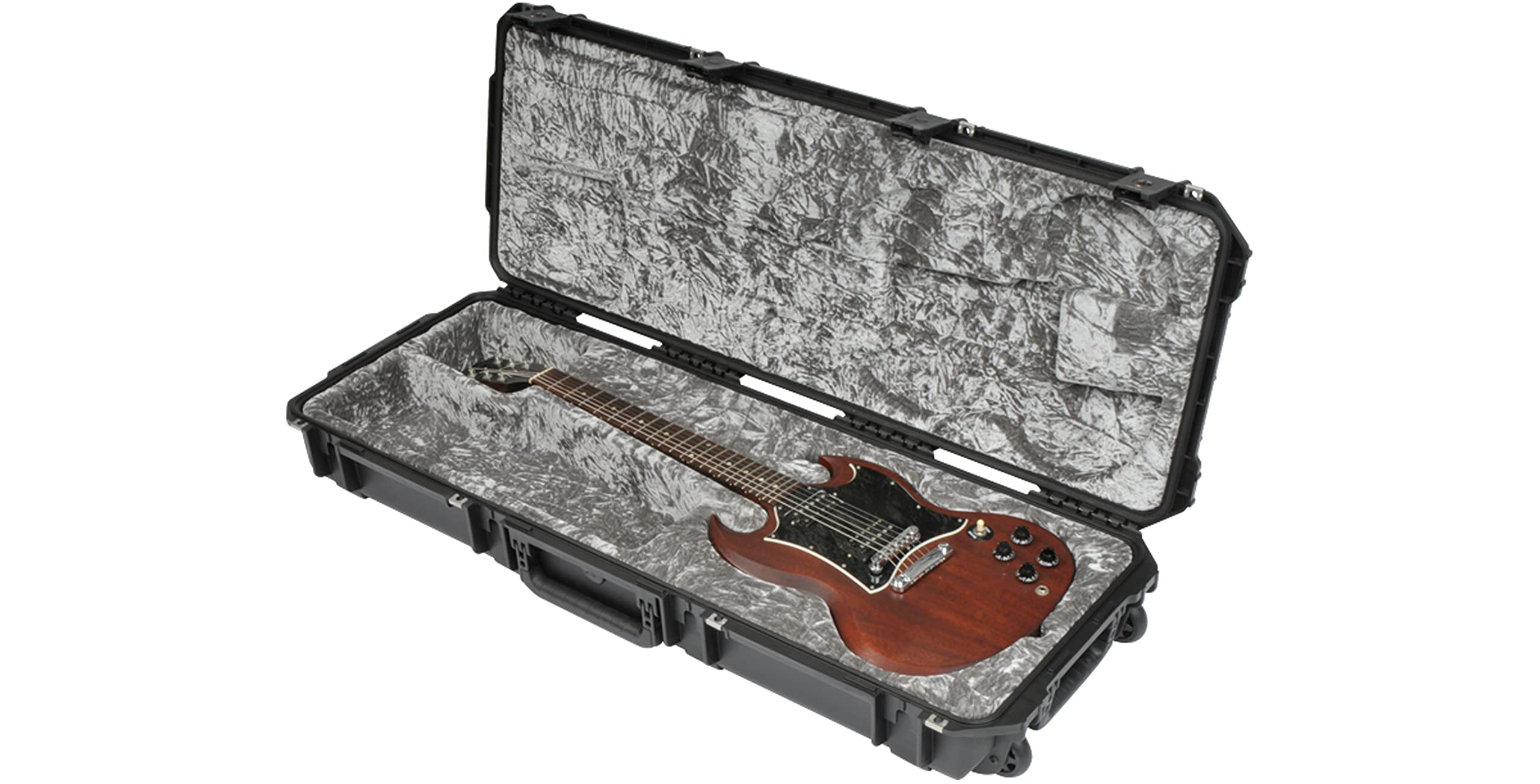 2835❣️ ベース用フライトケース Amazon | SKB Cases iSeries SGスタイル防水ギターフライトケース
