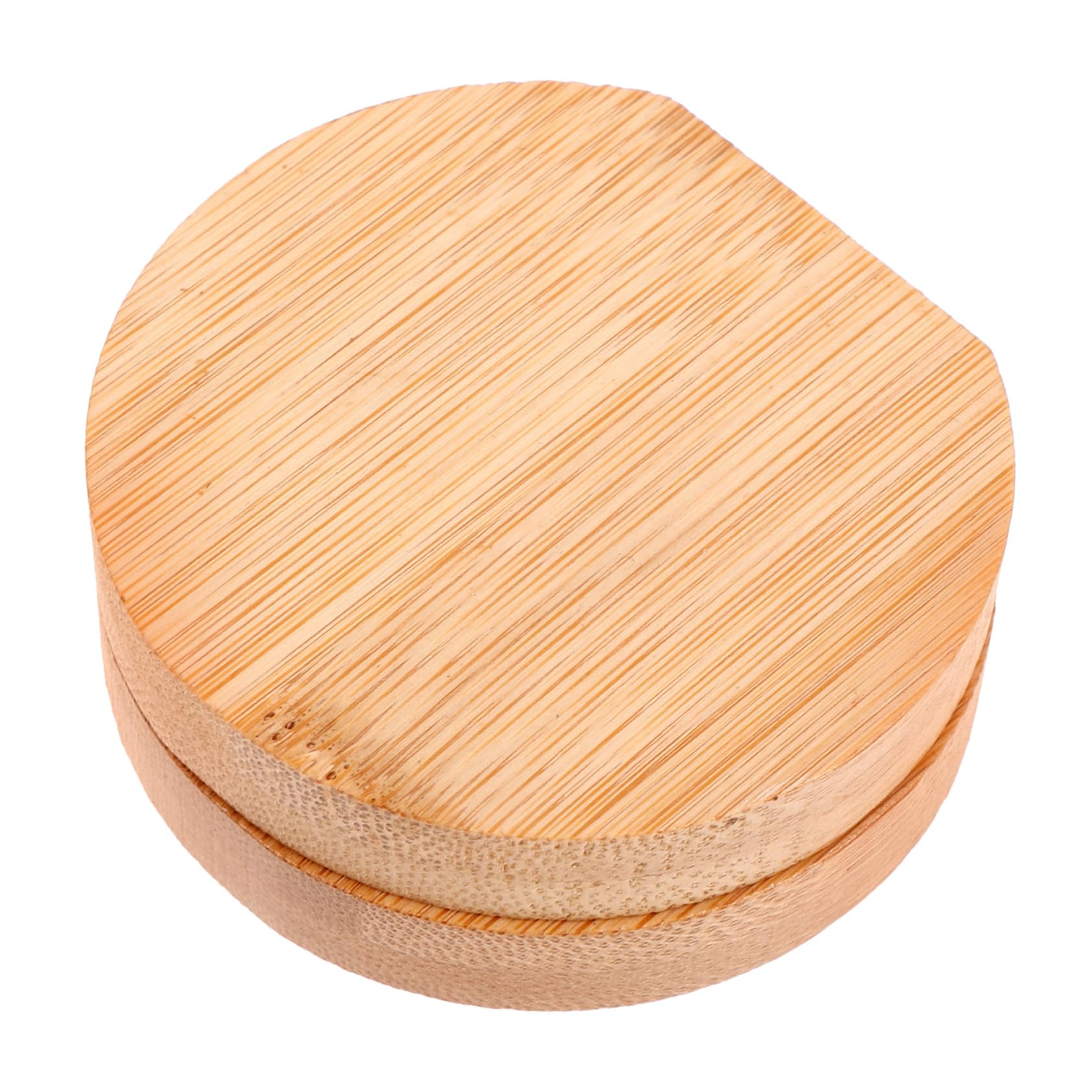 5 Specchietti Cosmetici In Bambù Piccoli Specchietti Per Il Trucco Portatili Tascabili Compatti Piccoli Per Il Viaggio Compatti i