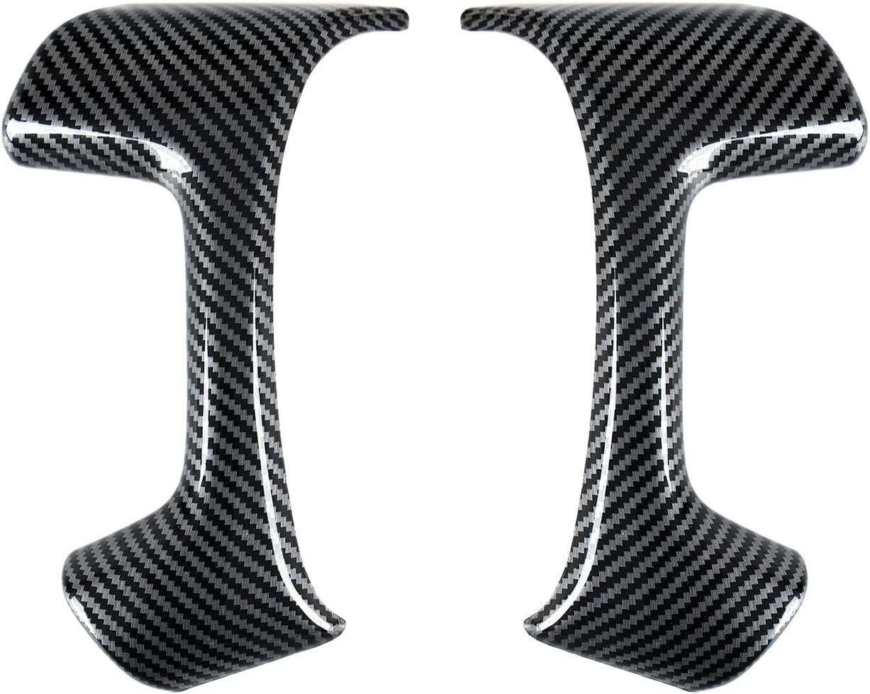 Car Trim Cover Carbon Style ABS Decal Sticker fits for Chevy Silverado Tahoe Express Suburban Avalanche/GMC Savana Sierra Yukon/Buick Enclave/Hummer H2 Accessories