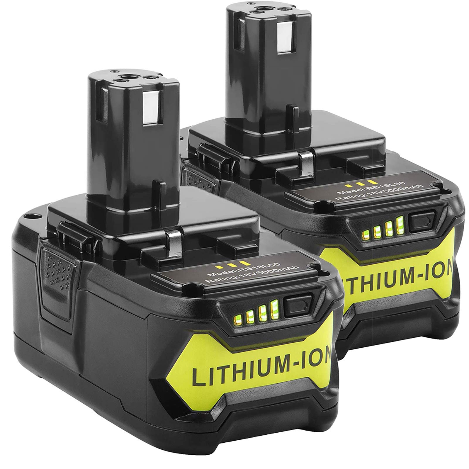 5000mAh Ryobi 18V Lithium Battery 
