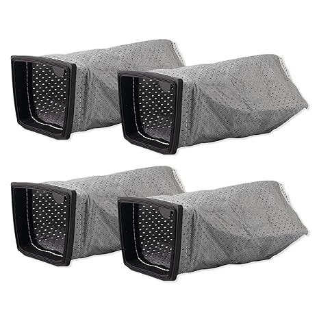 Gudotra 4 Pack Hoover Cloth Bags Replacement for Hoover Porta Power Swingette S1015 S1029 and CH30000 Commercial Canister Vacuum, Replace Part 43662023