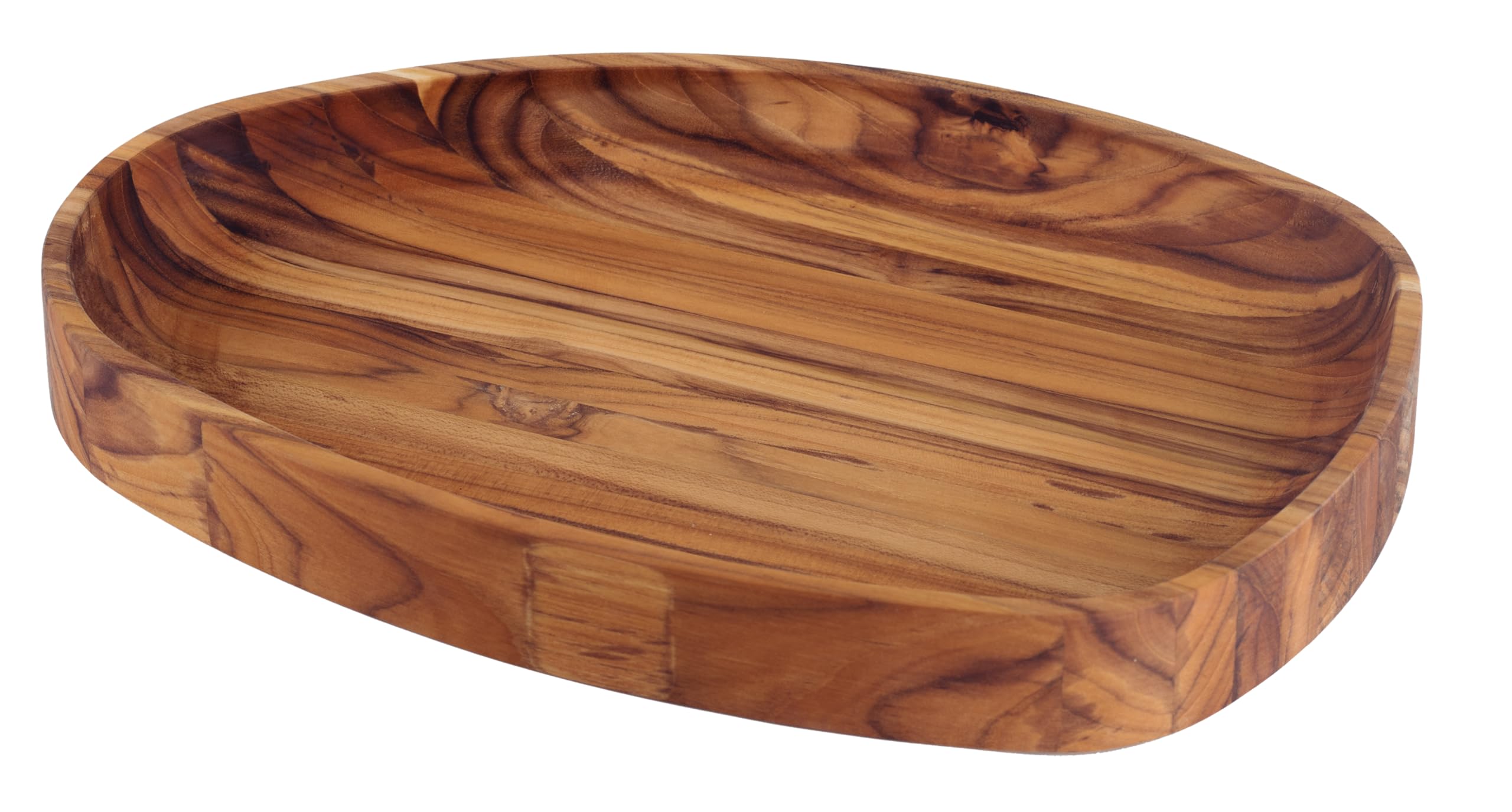 Tramontina Tagliere Vassoio in Legno di Teak certificato per Servizio e Presentazione Churrasco Premium 44 x 33 cm